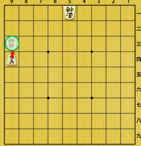 歩兵が駒を取れる