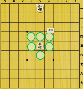 金将の駒の動き