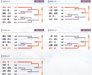 段位別予選九段編