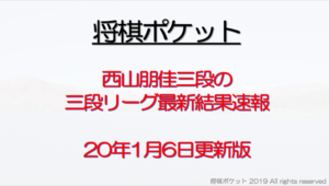 【最新版】西山朋佳女王の三段リーグの成績速報！20年1月6日更新